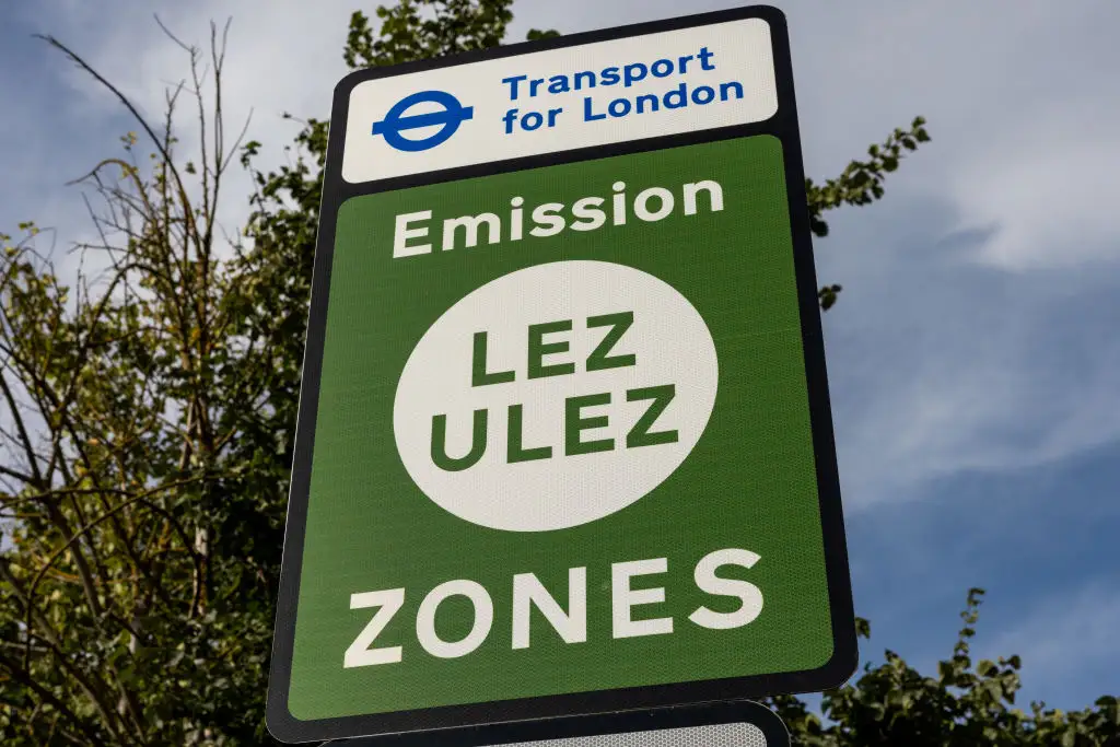 ultra low emission zone london uk